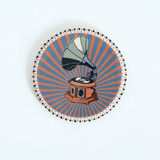 Dining Analog Edit Metal Coasters - Set of 4 | The Wishing Chair