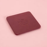 Dining Botanica Vegan Leather Coasters - Set of 4