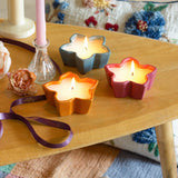Diya & Tea Light Holder Aralias Ceramic Diwali Diyas – Set of 3