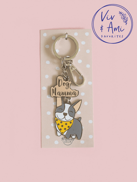 Dog Mama Keychain