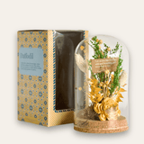 Dome Botanique -  Botanical Flowers in a Glass Cloche - Daffodil