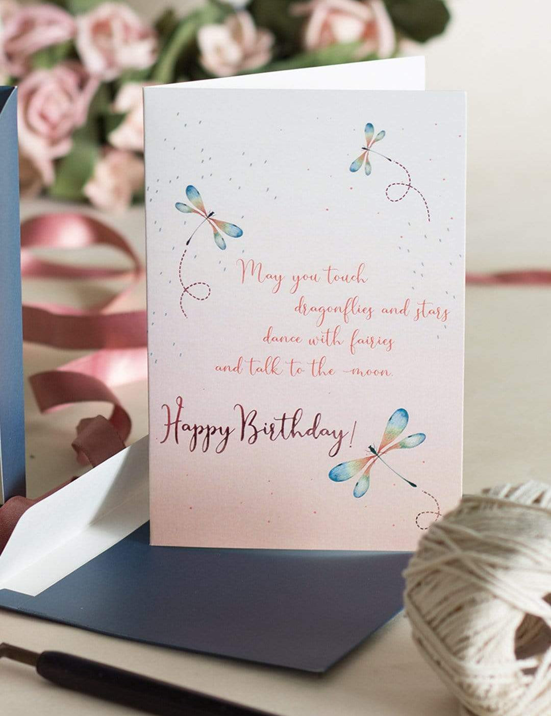 Dragonflies Greeting Card
