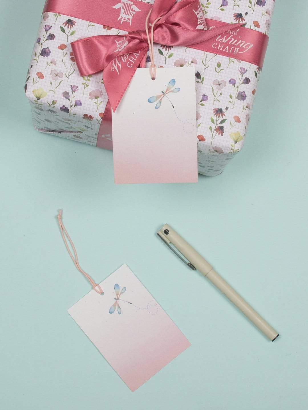 Dragonfly Tags -set Of 6