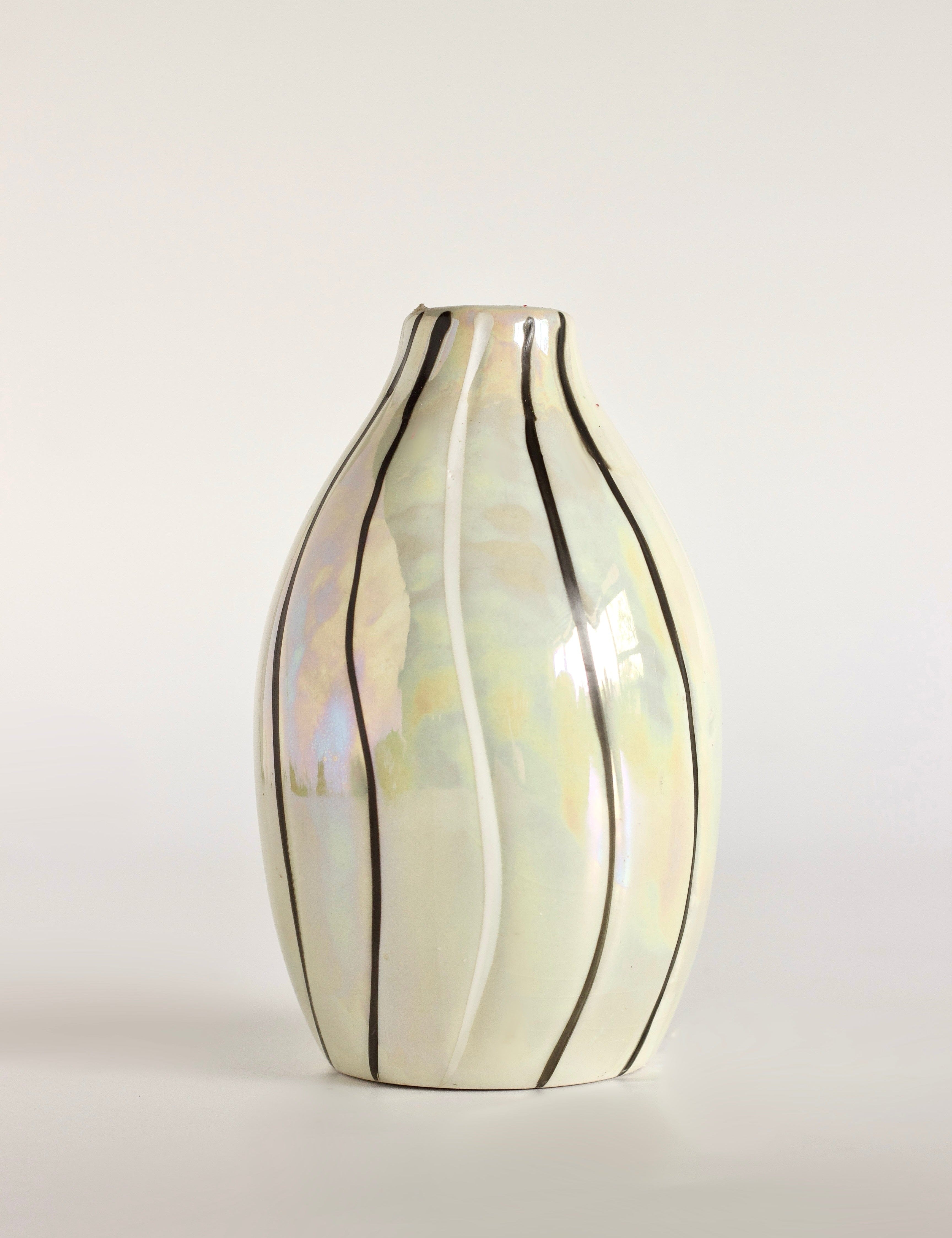 Dream Botanique Glass Vase with Botanical flowers - Holly