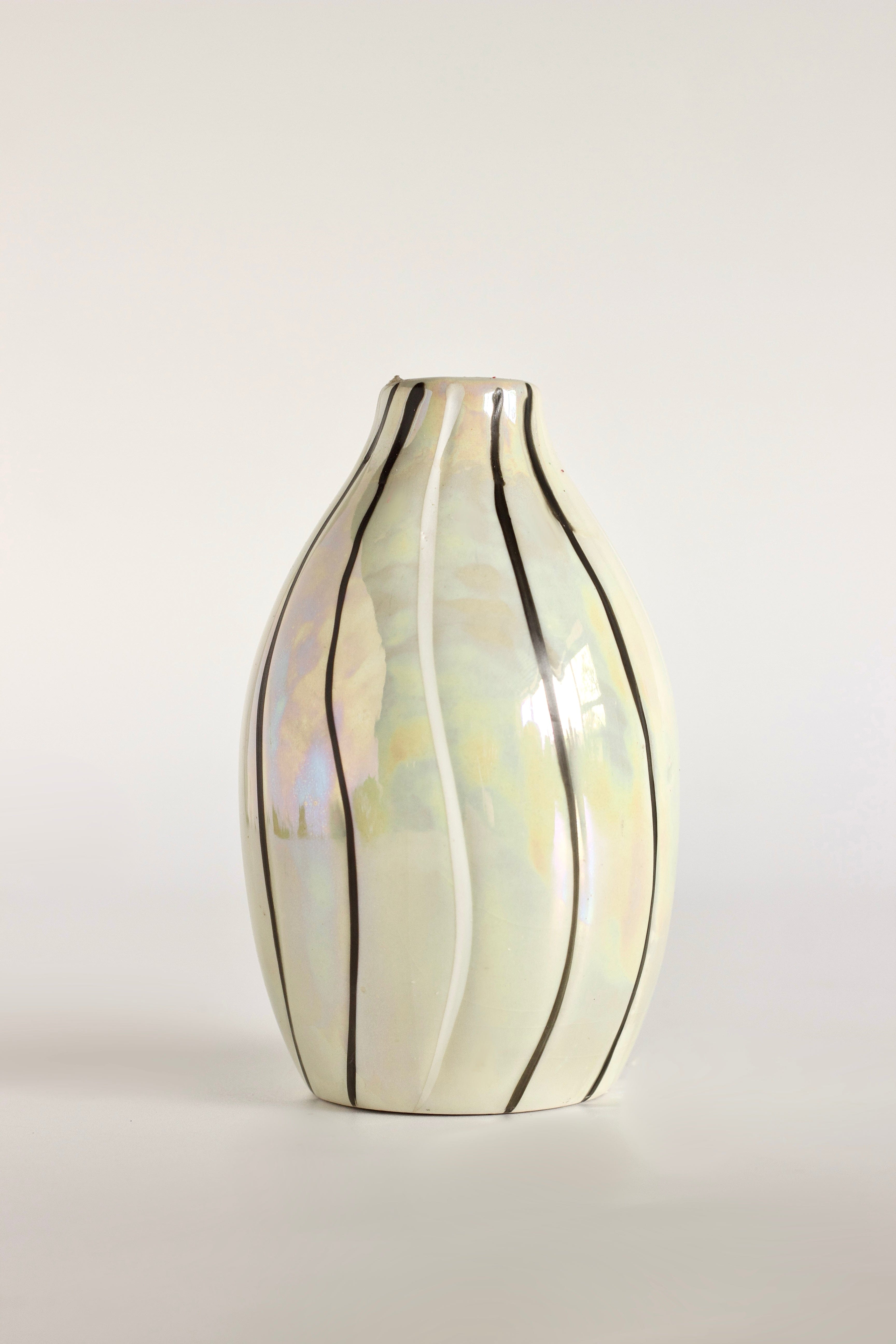 Dream Botanique Glass Vase with Botanical flowers - Holly