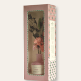 Dream Botanique Glass Vase with Botanical Flowers - Peony