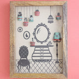 Dressing Room Shadow Box