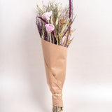 Dried Flowers Bouquet of Posies Natural Dried Flowers - Purple