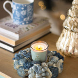 Dried Flowers Wreath - Blue