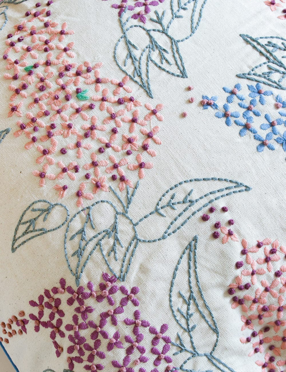 Dua Embroidered Cushion Cover