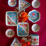 Eden Handpainted Square Platter - Set of 2