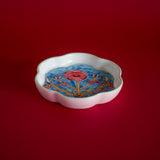 Eden Handpainted Flower Plate