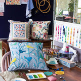 Elad Embroidered Cushion Cover