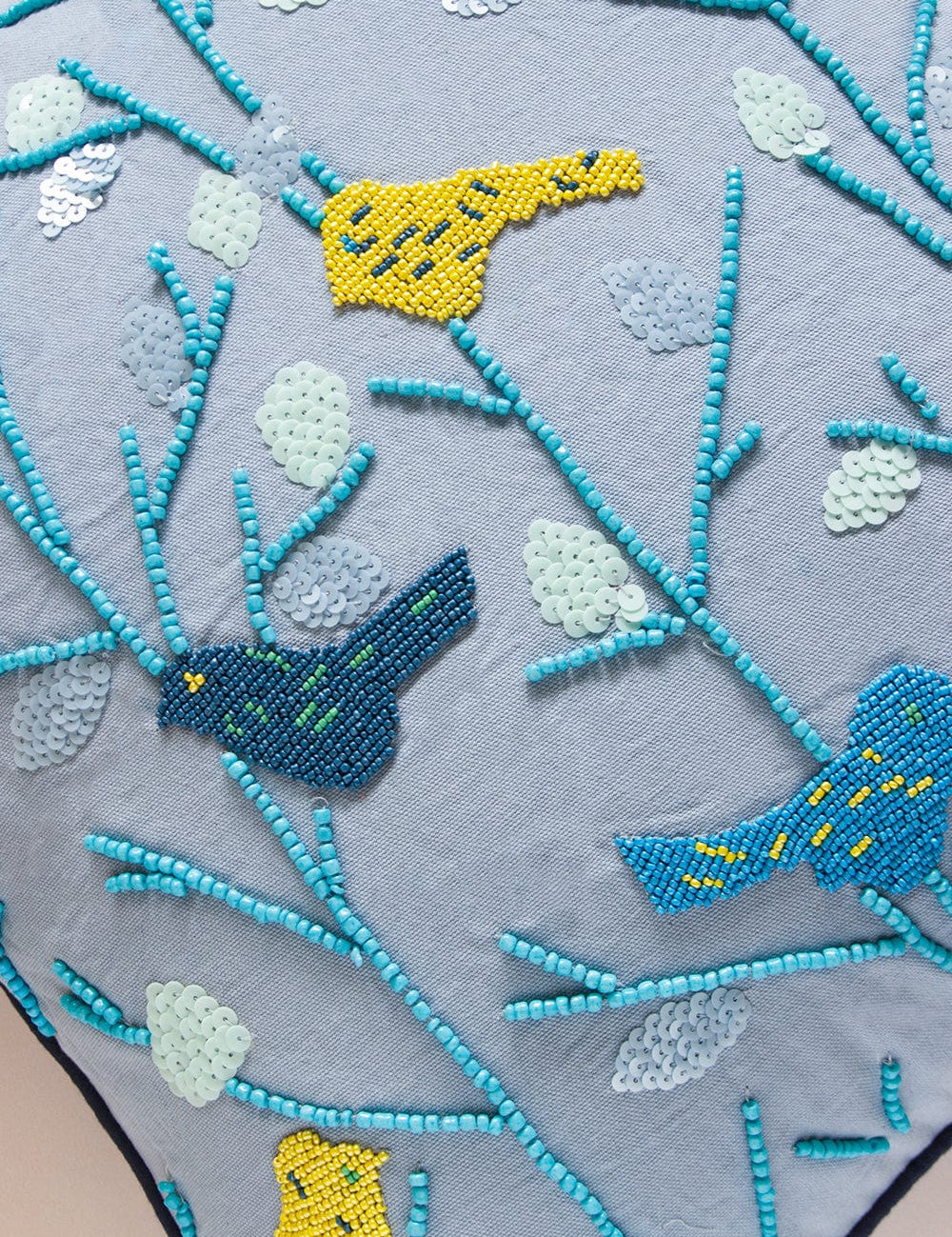 Elad Embroidered Cushion Cover