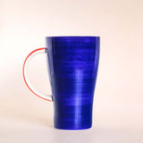 Electric Azure Mug - Flower