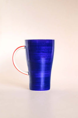 Electric Azure Mug - Flower