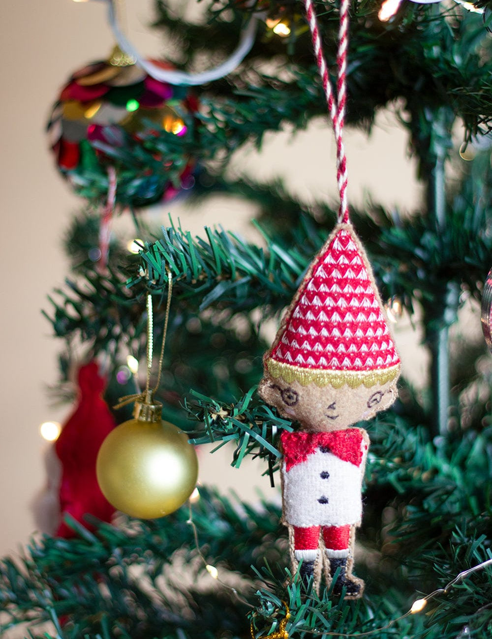 Elf Christmas Ornament