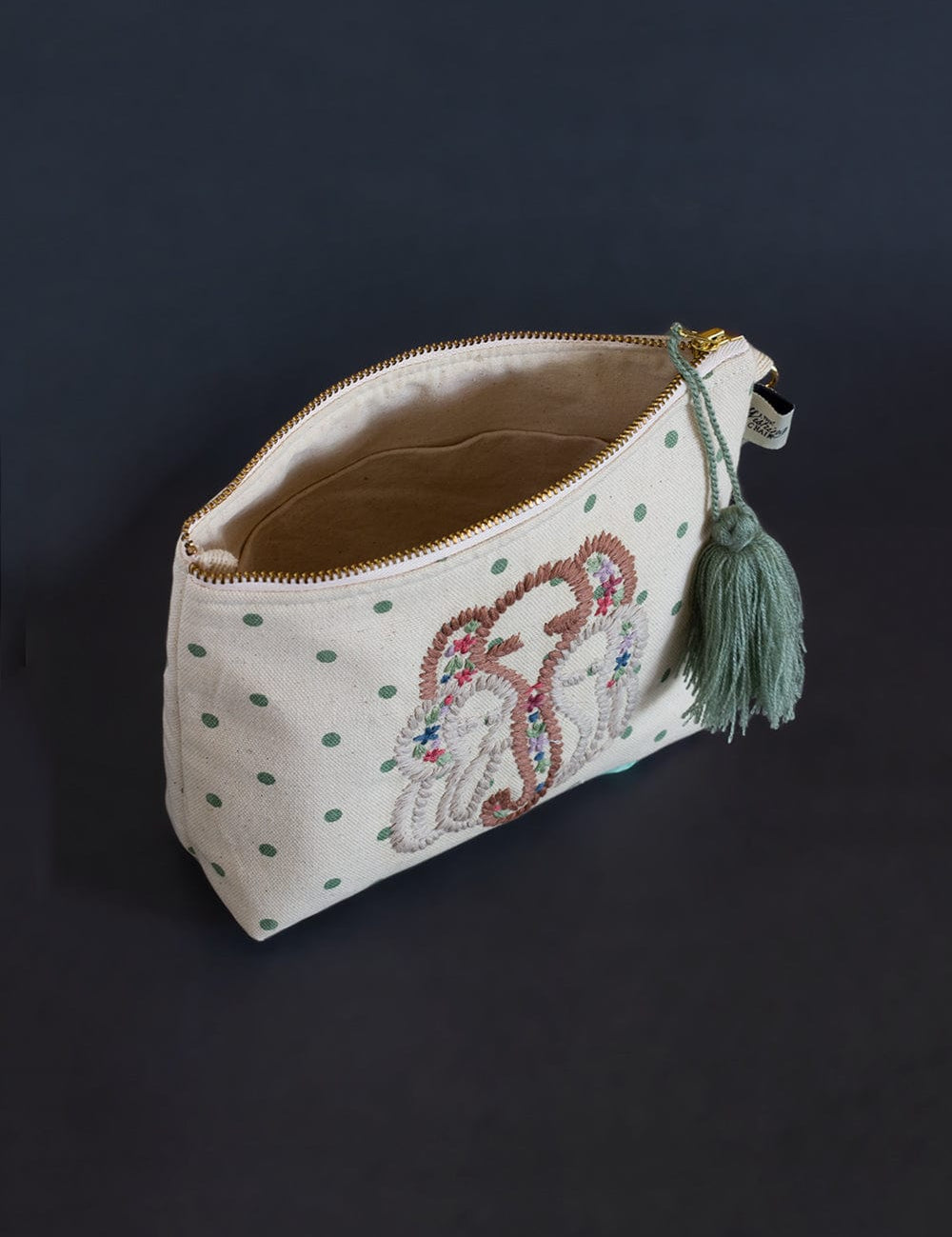 Ellie Gang Embroidered Pouch