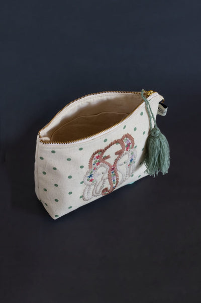 Ellie Gang Embroidered Pouch