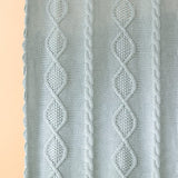 Ezra Knitted Cotton Throw