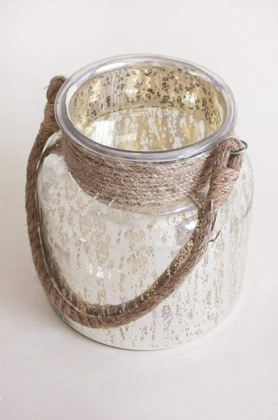 Fairy Dust Glass Canister / Mercury