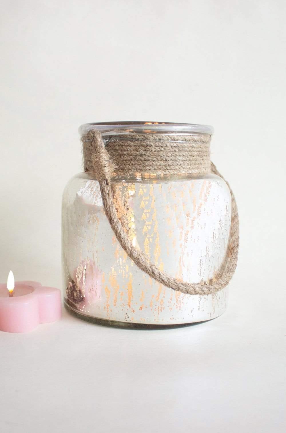 Fairy Dust Glass Canister / Mercury