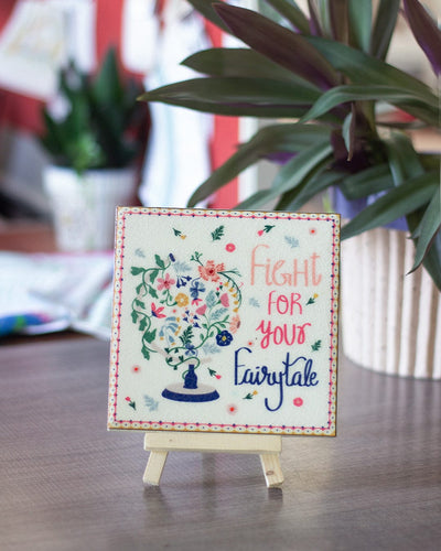 Fairytale Tile Décor & Stand