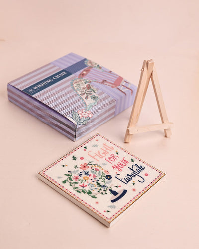 Fairytale Tile Décor with Stand Gift Box