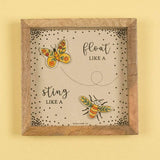 Float And Sting Shadow Box