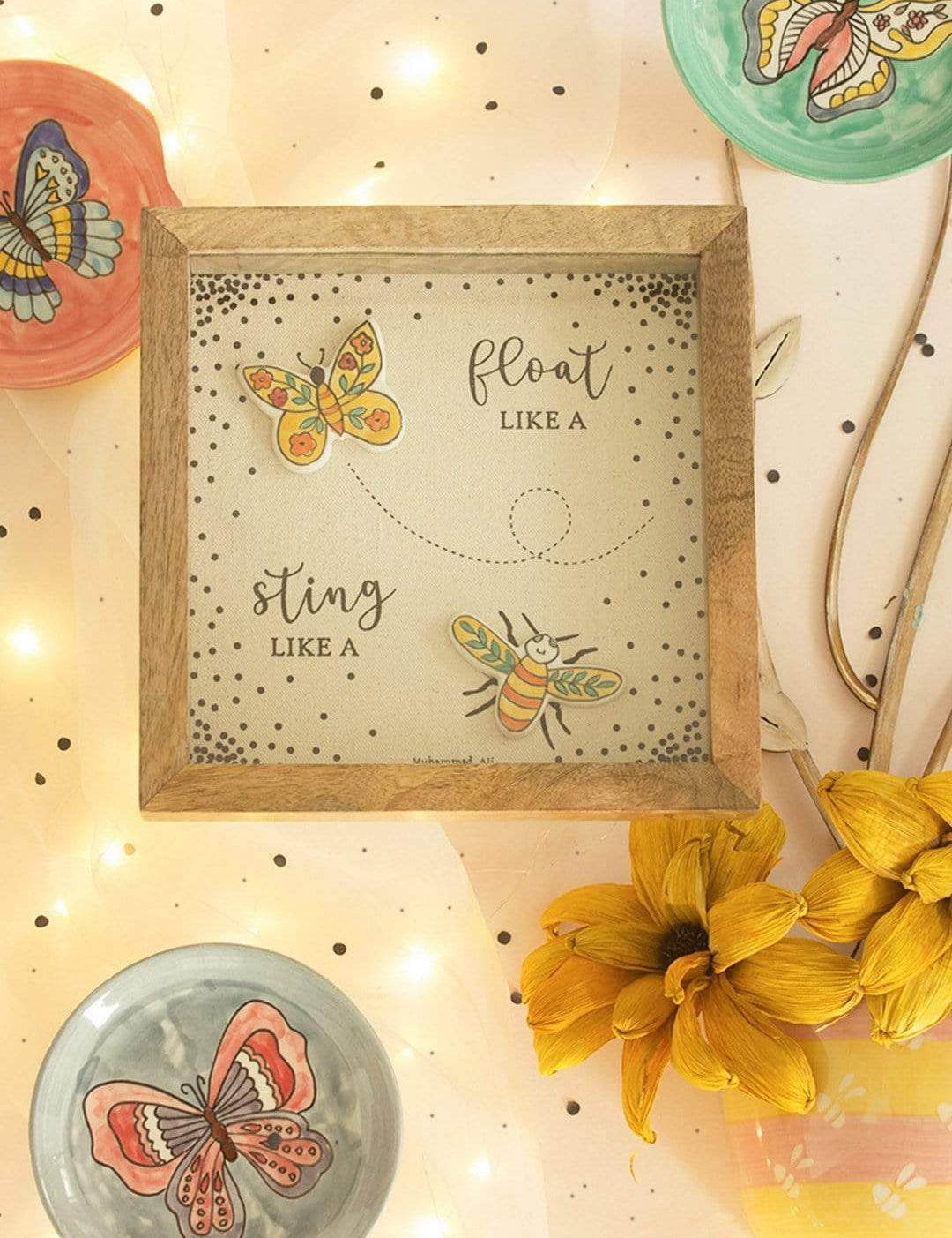 Float And Sting Shadow Box
