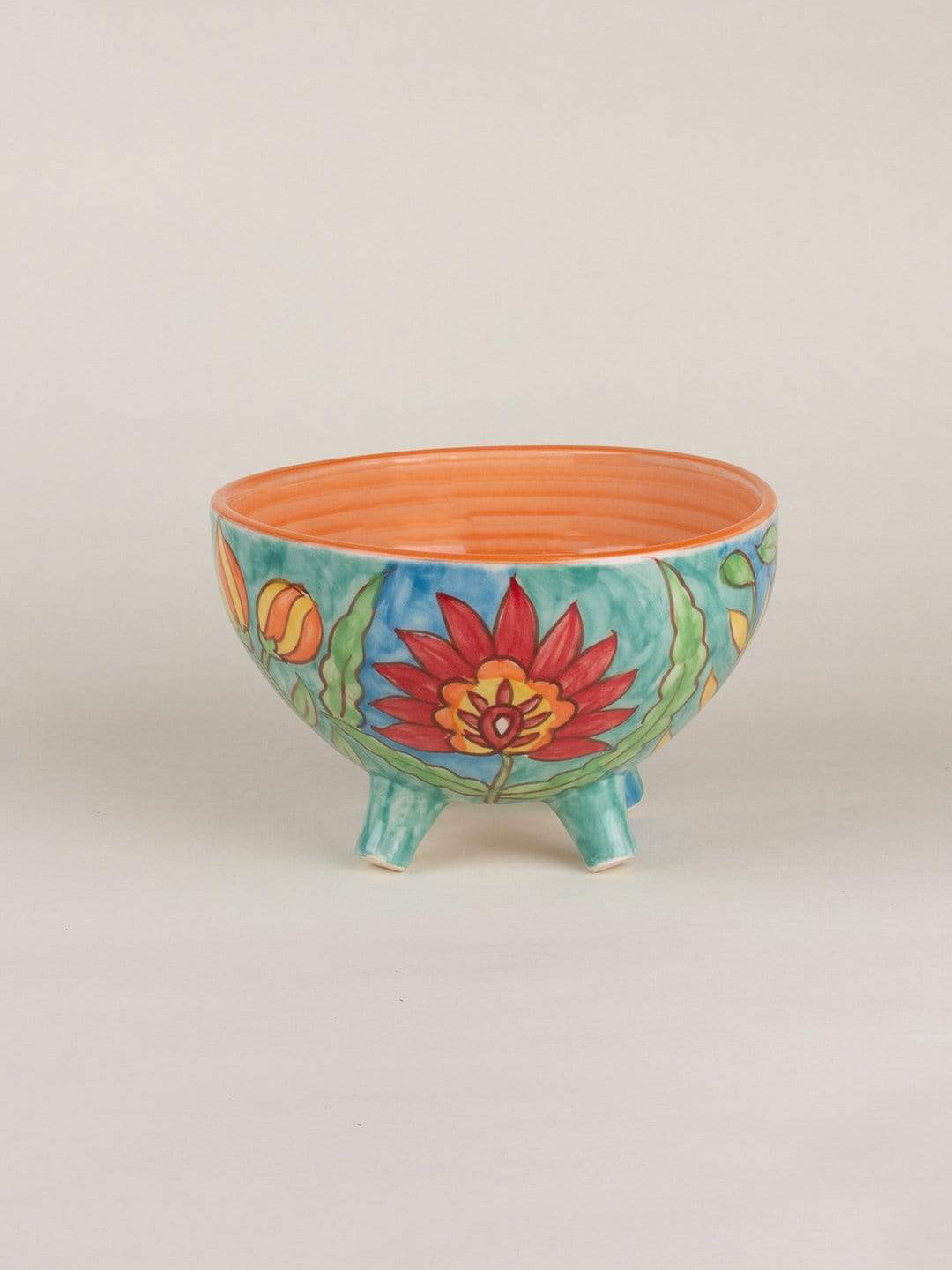 Floral 3 Legged Planter - Small