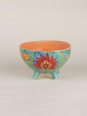 Floral 3 Legged Planter - Small