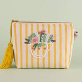 Floral Cup Pouch