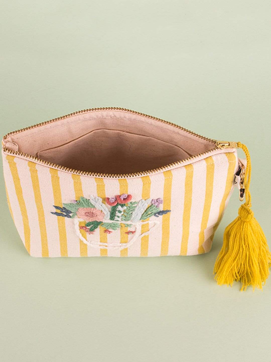 Floral Cup Pouch