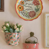 Floral Garden Wall Planter