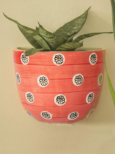 Floral Garden Wall Planter