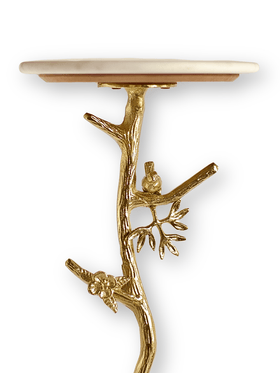 Floral Pause Side Table