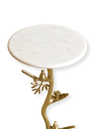 Floral Pause Side Table