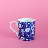 Florentina Fine China Tea Mugs- Set of 2