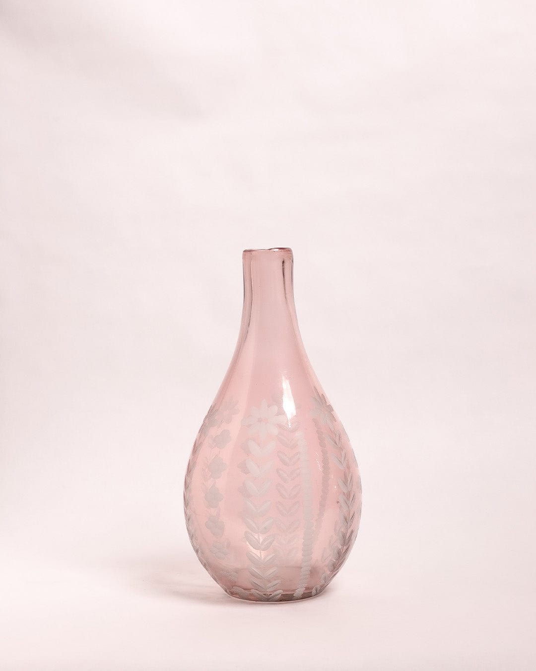 Flower Fiesta Glass Vase