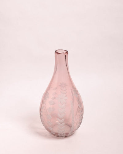 Flower Fiesta Glass Vase