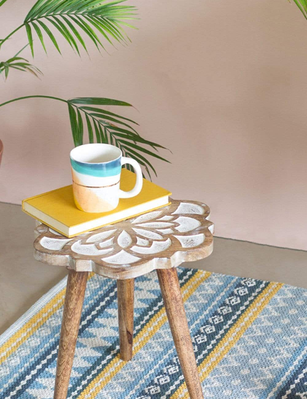 Flower Side Table