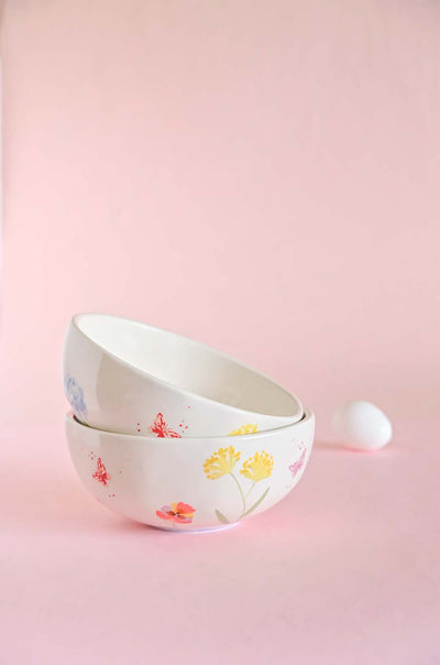 Forest Dreamscape Cereal Bowl - Set Of 2