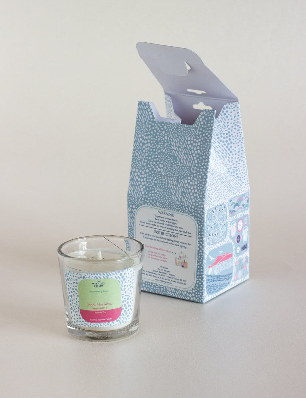 Fragrance Good Morning, Sunshine  Soy Wax Scented Candle - 60 grams