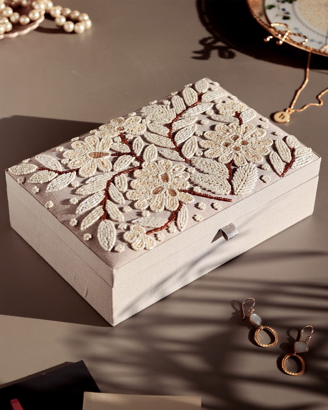 Full Moon Beaded Jewellery Box | The Wishing Chair
