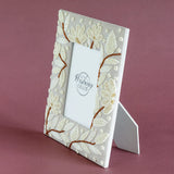 Full Moon Beaded Photoframe