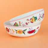 Garden of Eden Fine China Ceramic Curry Bowl - Set of 2