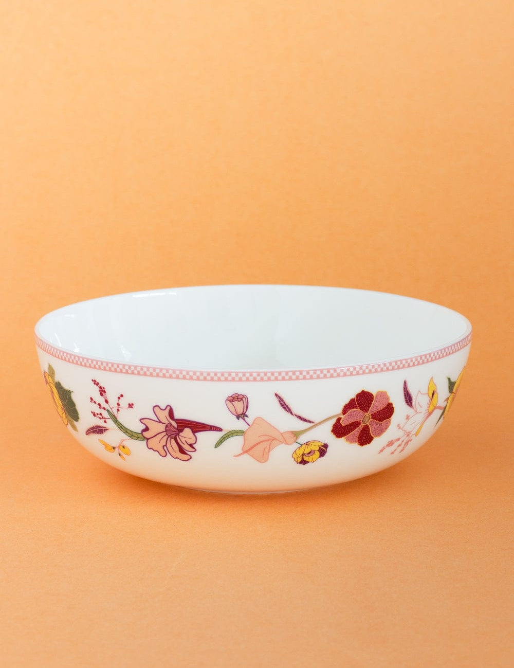 Garden of Eden Fine China Ceramic Curry Bowl - Set of 2