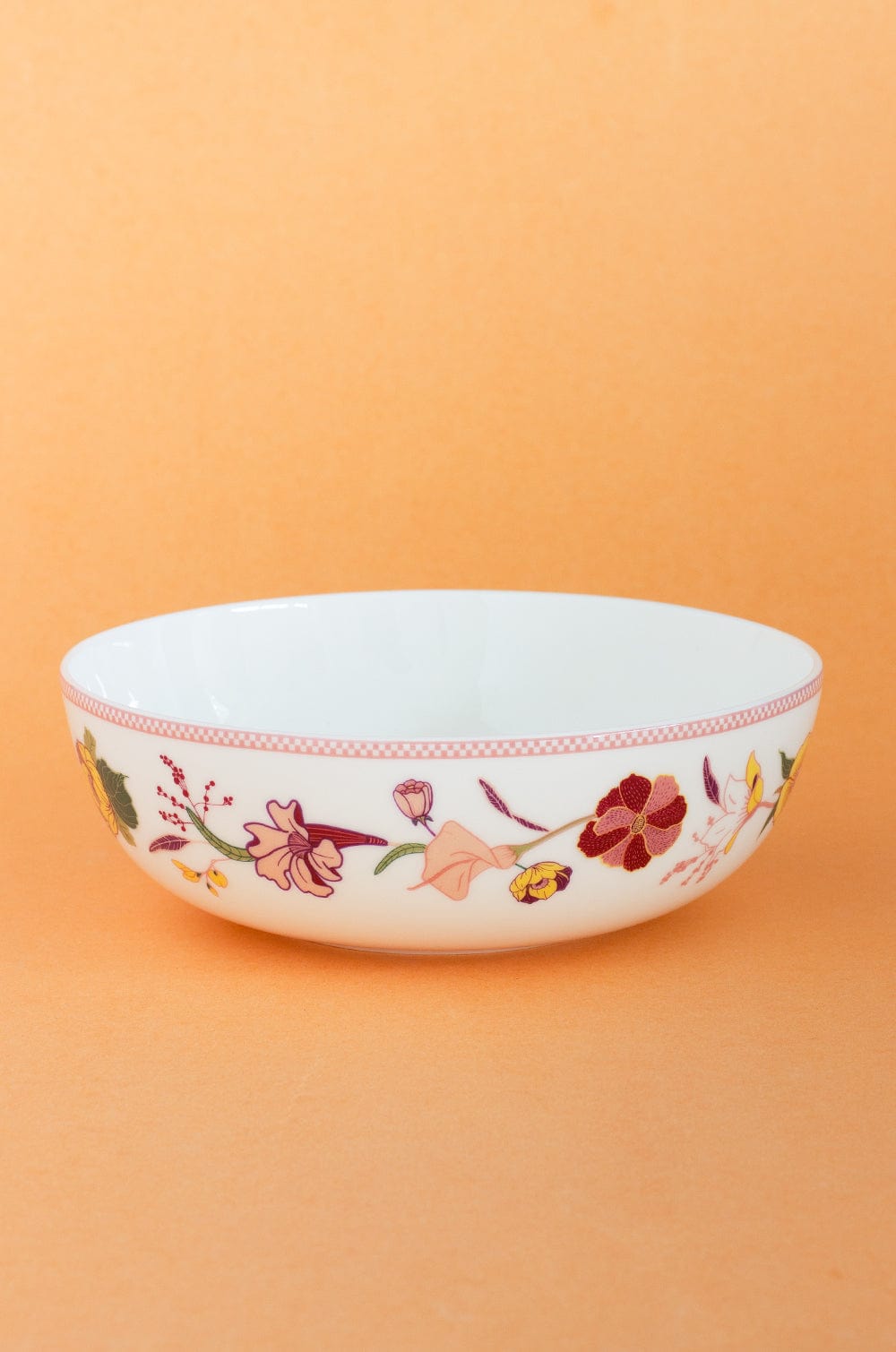 Garden of Eden Fine China Ceramic Curry Bowl - Set of 2