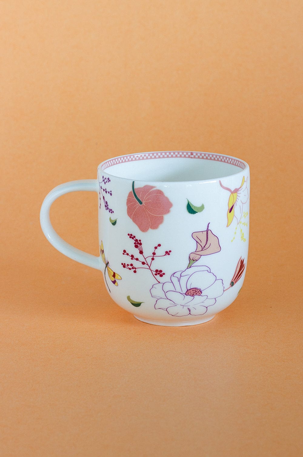 Garden of Eden Fine China Ceramic Mug